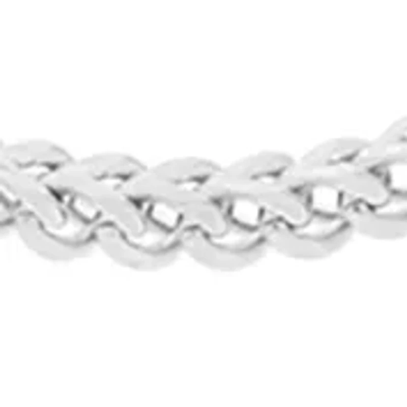 Stainless Steel 2.5 Millimeter Franco Chain Necklace
