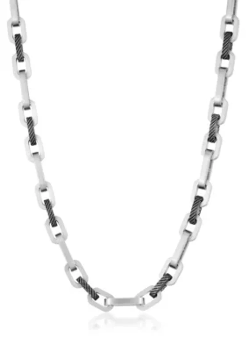 Stainless Steel 8MM Necklace, 24�� Length