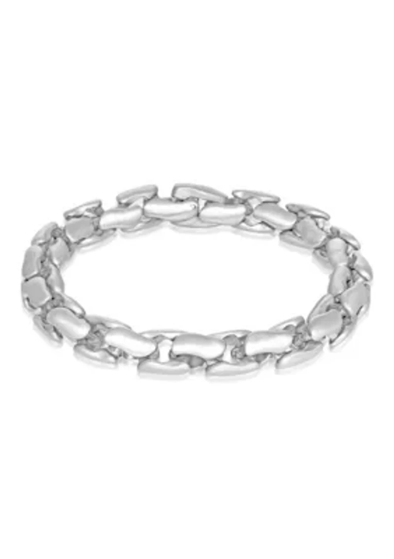 Stainless Steel Heavy Link Bracelet