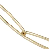 Stainless Steel 5 Millimeter Cable Chain Necklace, 24 Inch