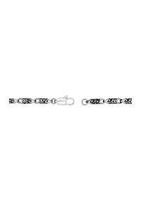 Stainless Steel 4.5 Millimeter Link Chain Necklace, 24 Inch
