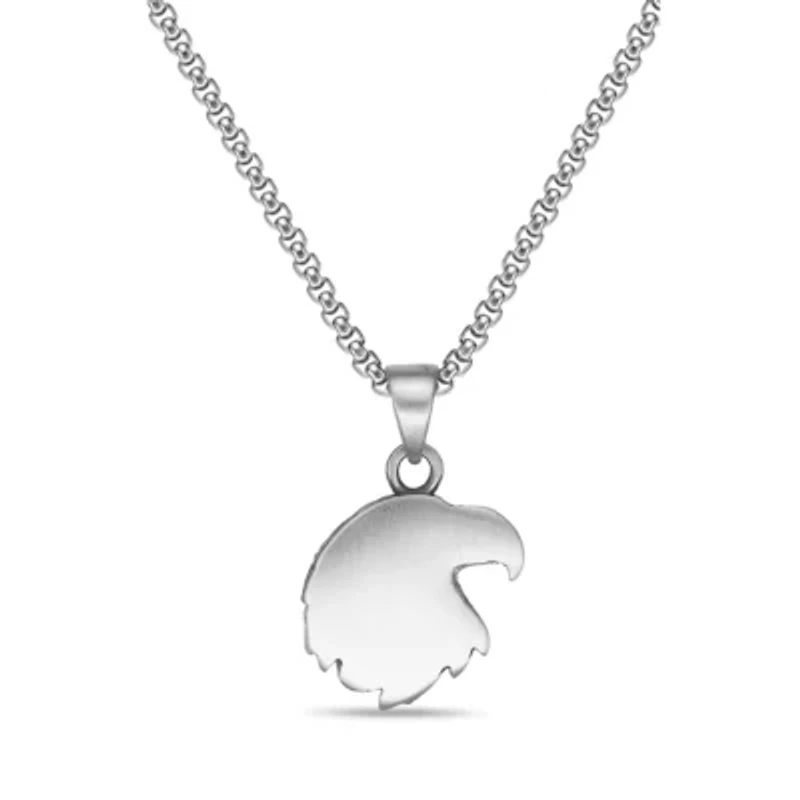 Stainless Steel Eagle Pendant Necklace
