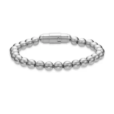 Stainless Steel 8mm Beaded Bracelet