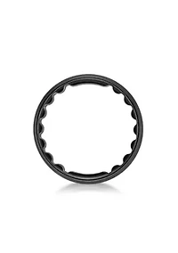 Black Zirconium Ring