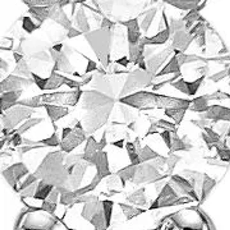 Lab Created 1 ct. t.w. Lab Grown Diamond Hoop Earrings in 10K White Gold