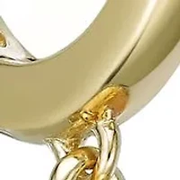 Lab Created 1/10 ct. t.w. Lab Grown Diamond Spike Earrings in 18K Gold Plated Silver