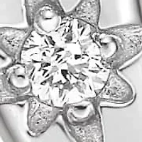 Lab Created Lab-Grown Diamond Accent Moon Pendant Necklace in Sterling Silver