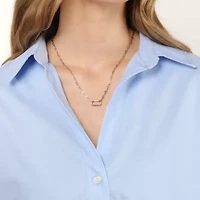 Lab Created Gemminded Lab-Grown Diamond Accent Pendant Necklace in 18k Gold Over Silver