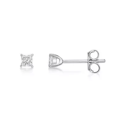 Lab Created 5/8 ct. t.w. Lab Grown Diamond Stud Earrings in 14K White Gold