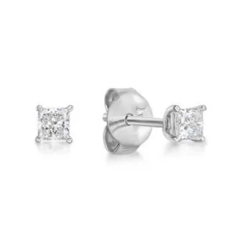Lab Created 5/8 ct. t.w. Lab Grown Diamond Stud Earrings in 14K White Gold