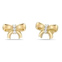 Lab Created Gemminded Lab-Grown Diamond Accent Earrings in 18k Gold Over Silver