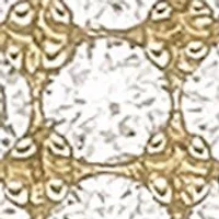 Lab Created 18k Gold Plated Sterling Silver 1/8 ct. t.w. Lab Grown Diamond Pull Tab Pendant Necklace