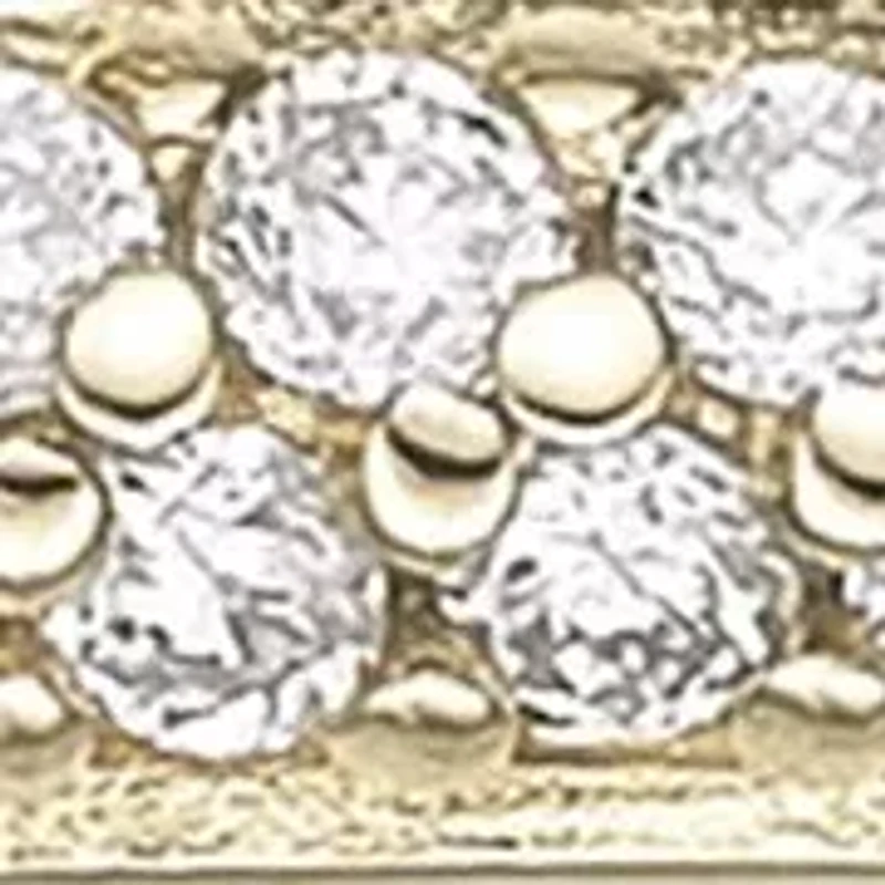 Lab Created 18k Gold Plated Sterling Silver 1/8 cttw. Lab Grown Diamond Toggle Pendan Necklace