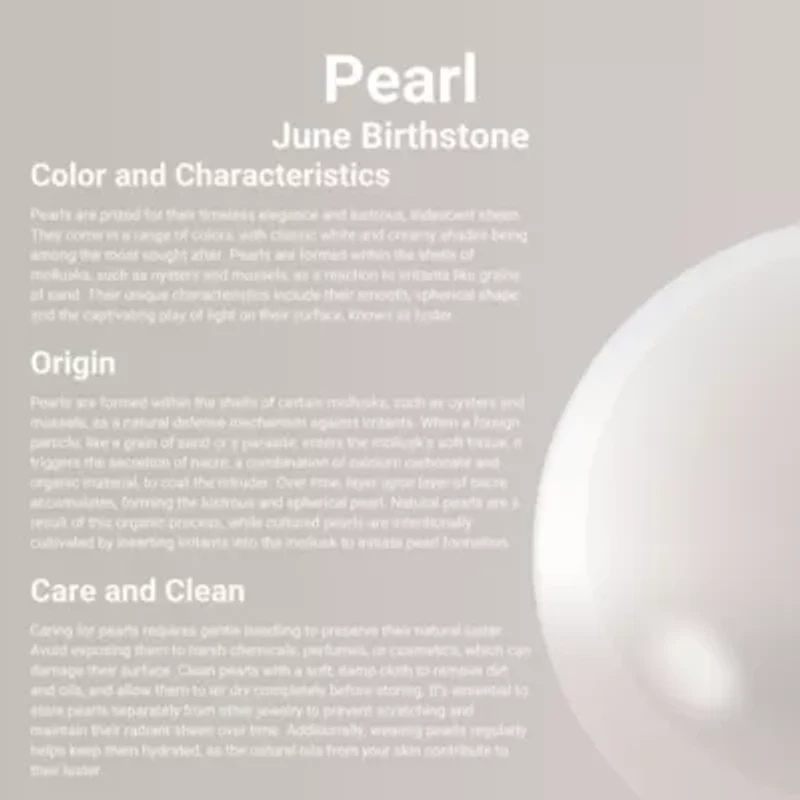 Sterling Silver Pearl Pendant Necklace