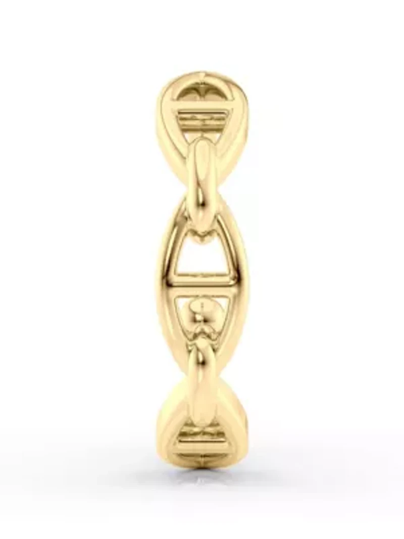 Lila Moon Open Nose Ring in 10K Gold