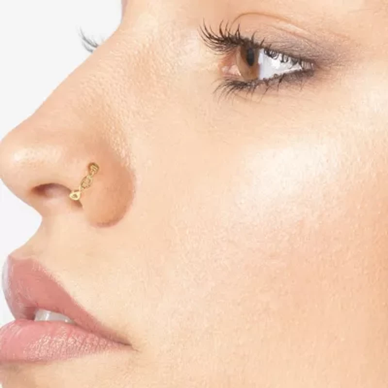 Lila Moon Open Nose Ring in 10K Gold