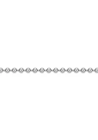 Stainless Steel 1MM Replacement Ball Chain Necklace with Lobster Closure, 20" Length