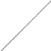 Stainless Steel 2MM Ball Chain Necklace, 24" Length