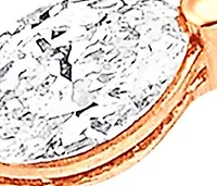 1/4 ct. t.w. Marquise and Round Diamond Alternating Stackable Band 14K Rose Gold