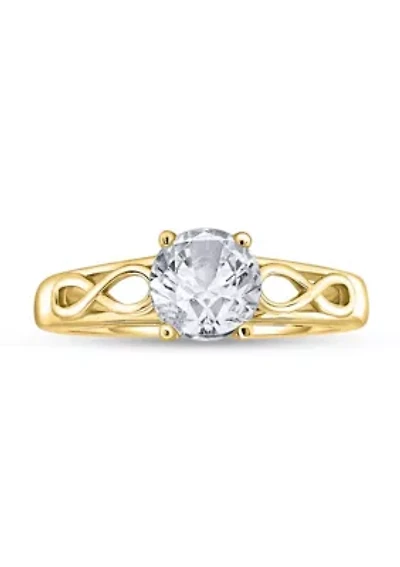 1 C.T.T.W Diamond 14K Solitaire Ring