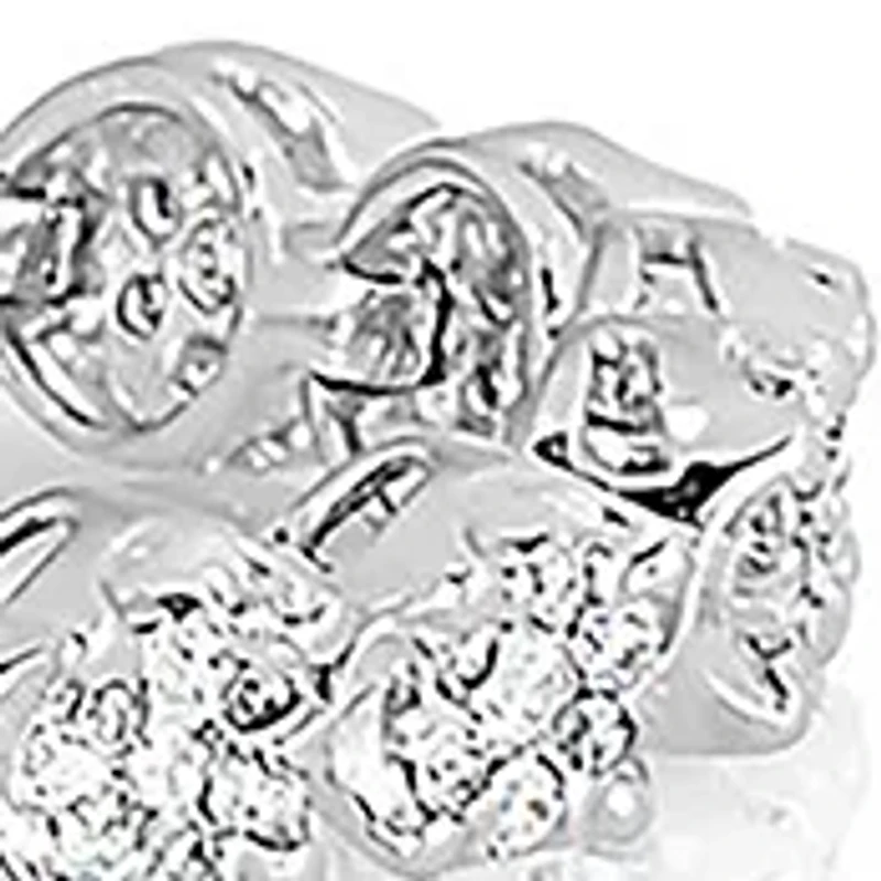 1.0 ct. t.w. Round-cut Diamond Tennis Bracelet in 10K White Gold