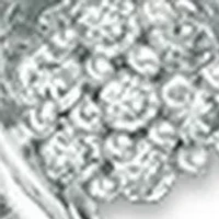 ct. t.w. Diamond "S" Tennis Bracelet in Sterling Silver