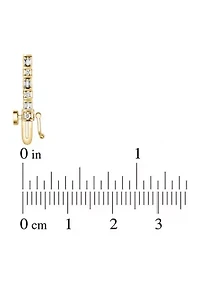 1/2 ct. t.w. Baguette and Round Diamond Tennis Bracelet in 10K Gold (I/I2)