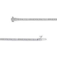 1CTW Diamond Sterling Silver Bracelet