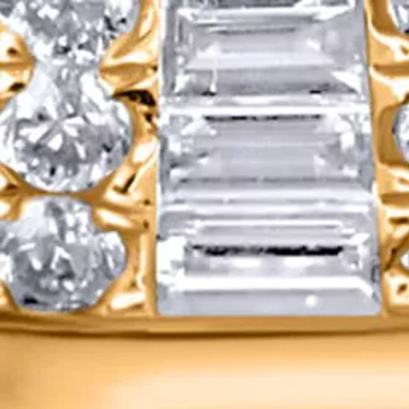 Lab Created Sterling Silver 5/8 Cttw Lab-Grown GH/SI2 Diamond Earrings