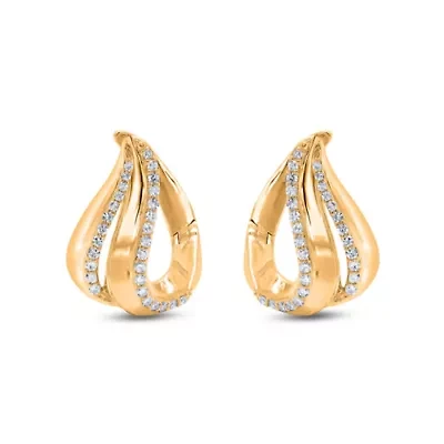 Lab Created Sterling Silver 1/2 Cttw Lab-Grown GH/SI2 Diamond Earrings