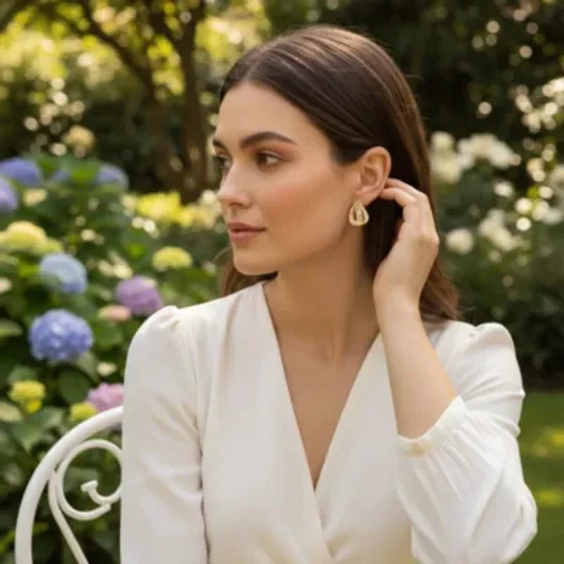 Lab Created Sterling Silver 1/2 Cttw Lab-Grown GH/SI2 Diamond Earrings