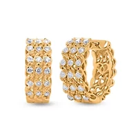 Lab Created Sterling Silver 1/3 Cttw Lab-Grown GH/SI2 Diamond Earrings