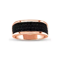 1CTW Diamond 14kt Gold Pink Ring