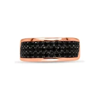 1CTW Diamond 14kt Gold Pink Ring