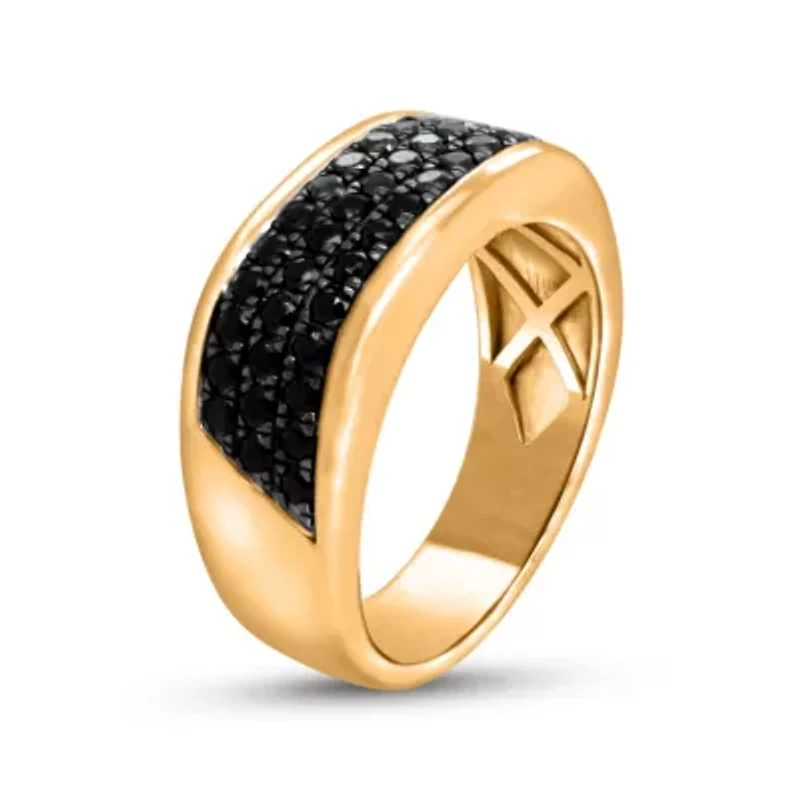 1CTW Diamond 14kt Gold Yellow Ring