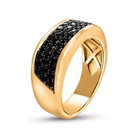 1CTW Diamond 14kt Gold Yellow Ring
