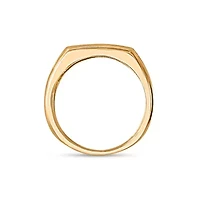 1/4CTW Diamond 10kt Gold Yellow Ring