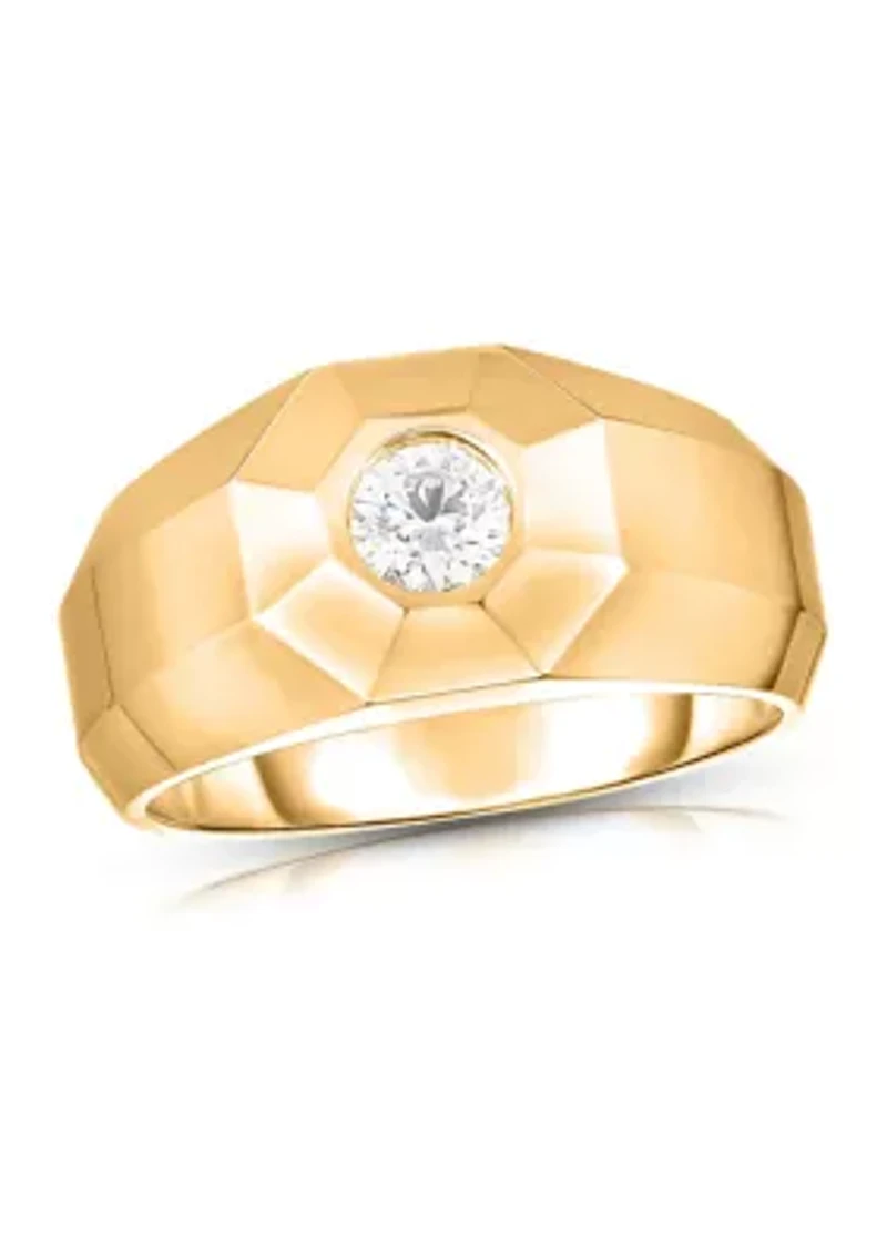 1/2 C.T.T.W Diamond 14K Gents Ring