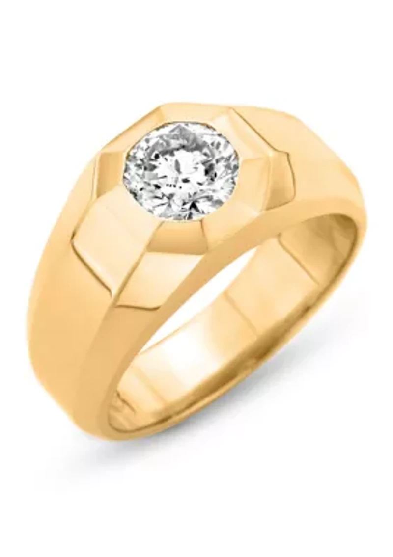 1/2 C.T.T.W Diamond 14K Gents Ring