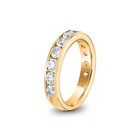 1/2CTW Diamond 14kt Gold Yellow Ring