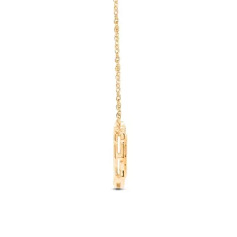 Lab Created Sterling Silver 1/3 Cttw Lab-Grown GH/SI2 Diamond Necklace