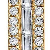 Lab Created Sterling Silver 3/8 Cttw Lab-Grown GH/SI2 Diamond Pendant