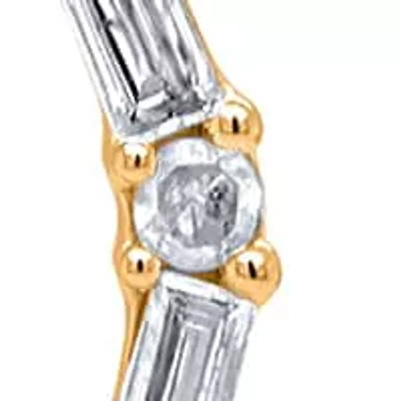 Lab Created Sterling Silver 1/4 Cttw Lab-Grown GH/SI2 Diamond Pendant