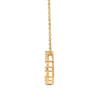 Lab Created Sterling Silver 1/4 Cttw Lab-Grown GH/SI2 Diamond Pendant