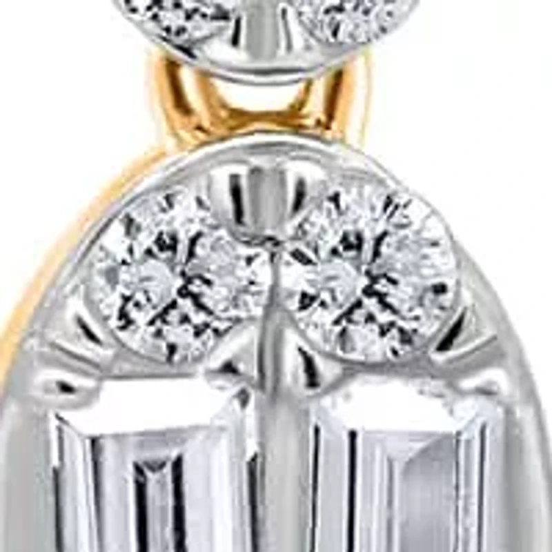 Lab Created Sterling Silver 1/3 Cttw Lab-Grown GH/SI2 Diamond Pendant