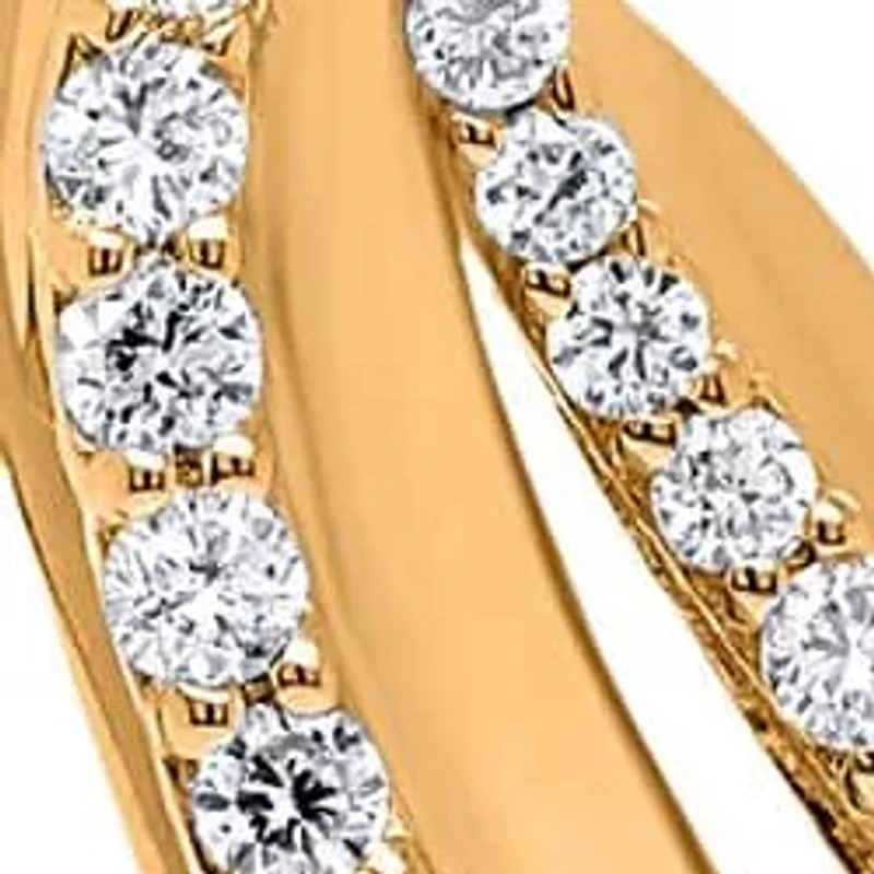 Lab Created Sterling Silver 1/4 Cttw Lab-Grown GH/SI2 Diamond Pendant