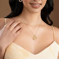 Lab Created Sterling Silver 1/4 Cttw Lab-Grown GH/SI2 Diamond Pendant