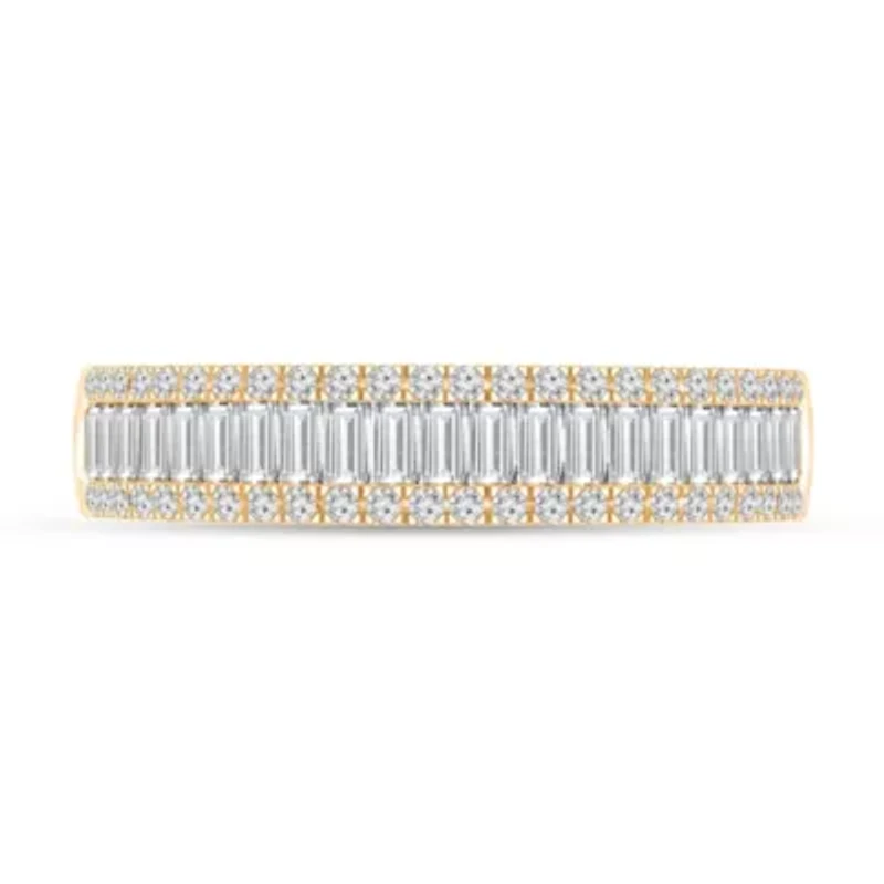 Lab Created Sterling Silver 1/2 Cttw Lab-Grown GH/SI2 Diamond Ring