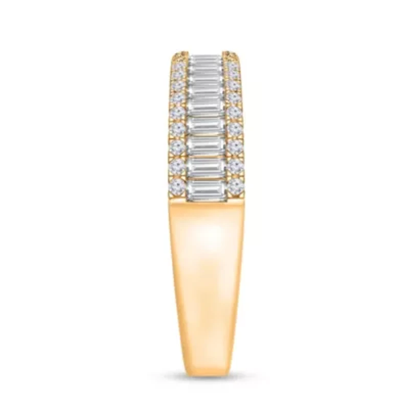 Lab Created Sterling Silver 1/2 Cttw Lab-Grown GH/SI2 Diamond Ring