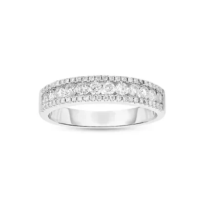 1/2CTW Diamond 10kt Gold White Ring
